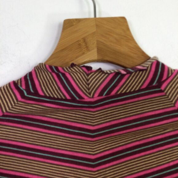 Free People Movement Womens High Jump Print Long Sleeve Oxblood Combo Sz XS NWT - Picture 16 of 16